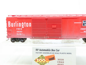 HO Life-Like Proto 2000 30326 CB&Q Burlington Route 50' Boxcar #48583 Weathered