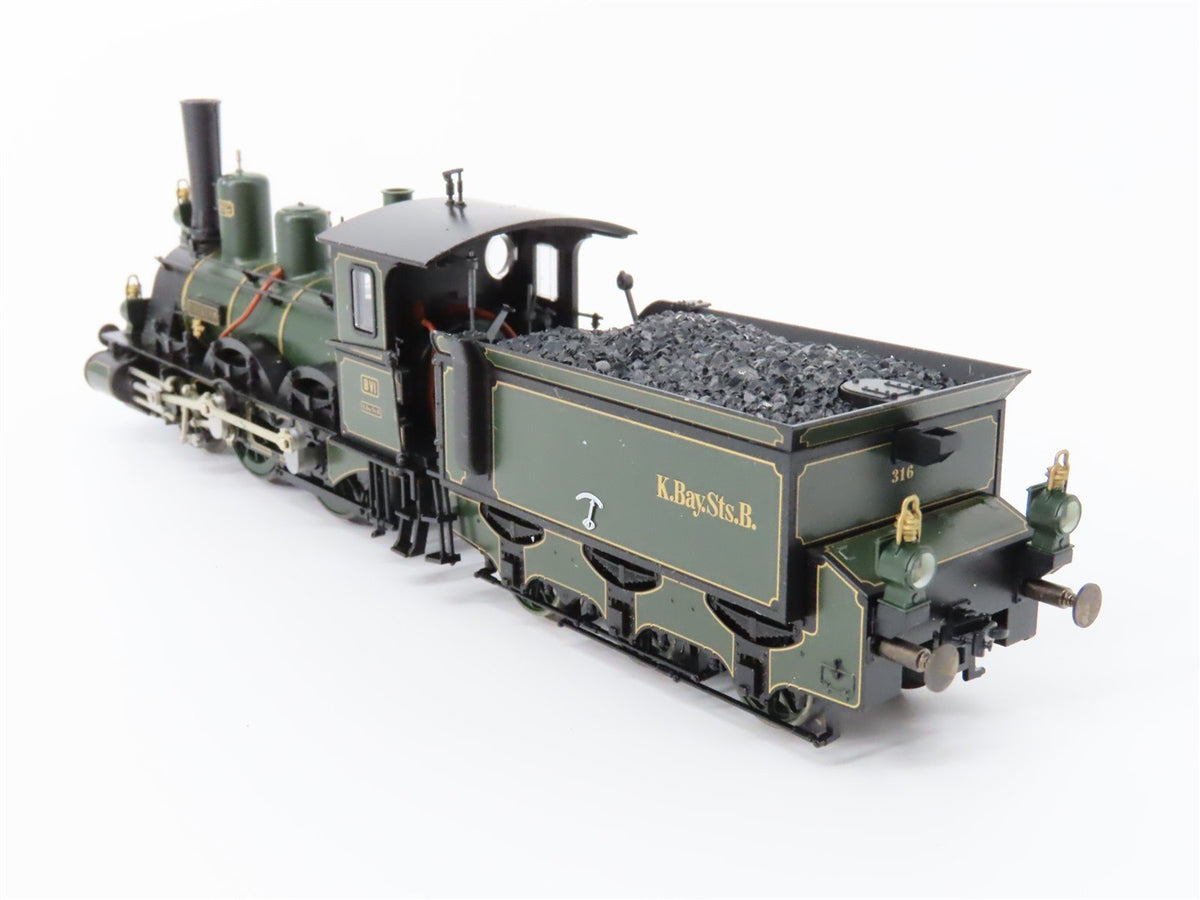 HO Marklin HAMO Digital 2698 &quot;The King Ludwig Train&quot; 2-4-0 Steam Set w/ Display