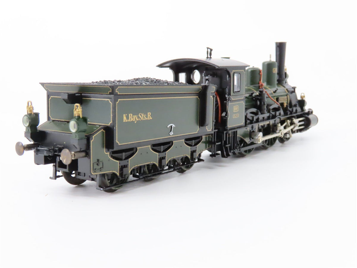 HO Marklin HAMO Digital 2698 &quot;The King Ludwig Train&quot; 2-4-0 Steam Set w/ Display