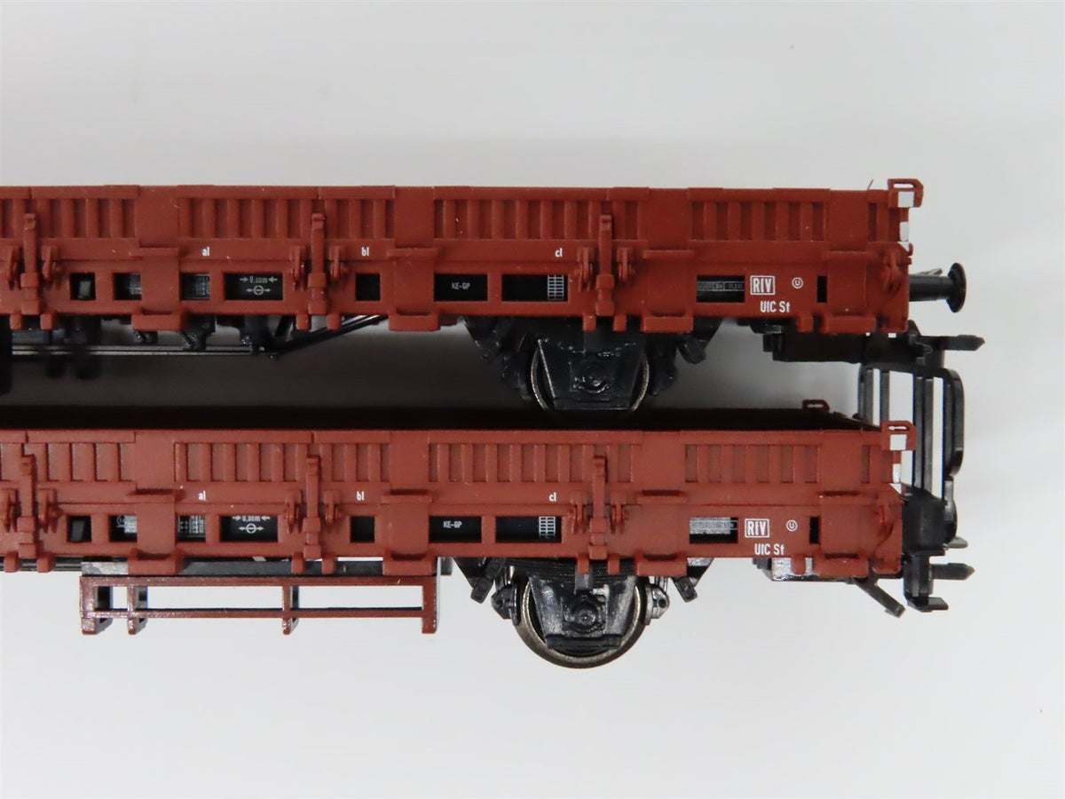 HO Trix 21237 DB German &quot;Steel Pipe Heavy Freight Train&quot; 2-10-0 BR 044 Steam Set