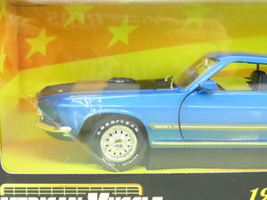 1:18 Scale RC Ertl American Muscle #32267 Die-Cast 1969 Ford Mustang Mach I