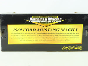 1:18 Scale RC Ertl American Muscle #32267 Die-Cast 1969 Ford Mustang Mach I