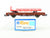 HO Roco 47498 DB German Stake Flat Car #445393 w/Circus Williams Flatbed Trailer