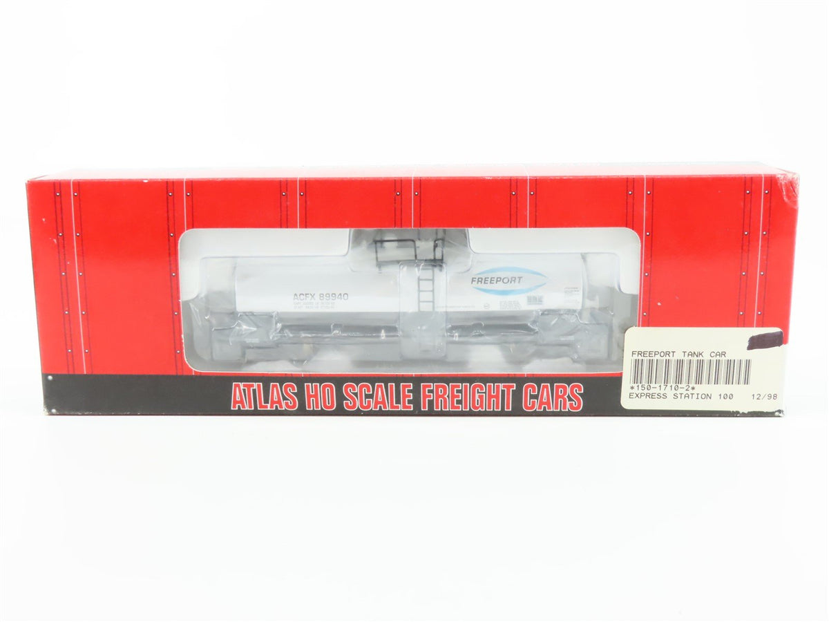 HO Scale Atlas 1710-2 ACFX Freeport Kaolin ACFX Tank Car #89940 - Sealed