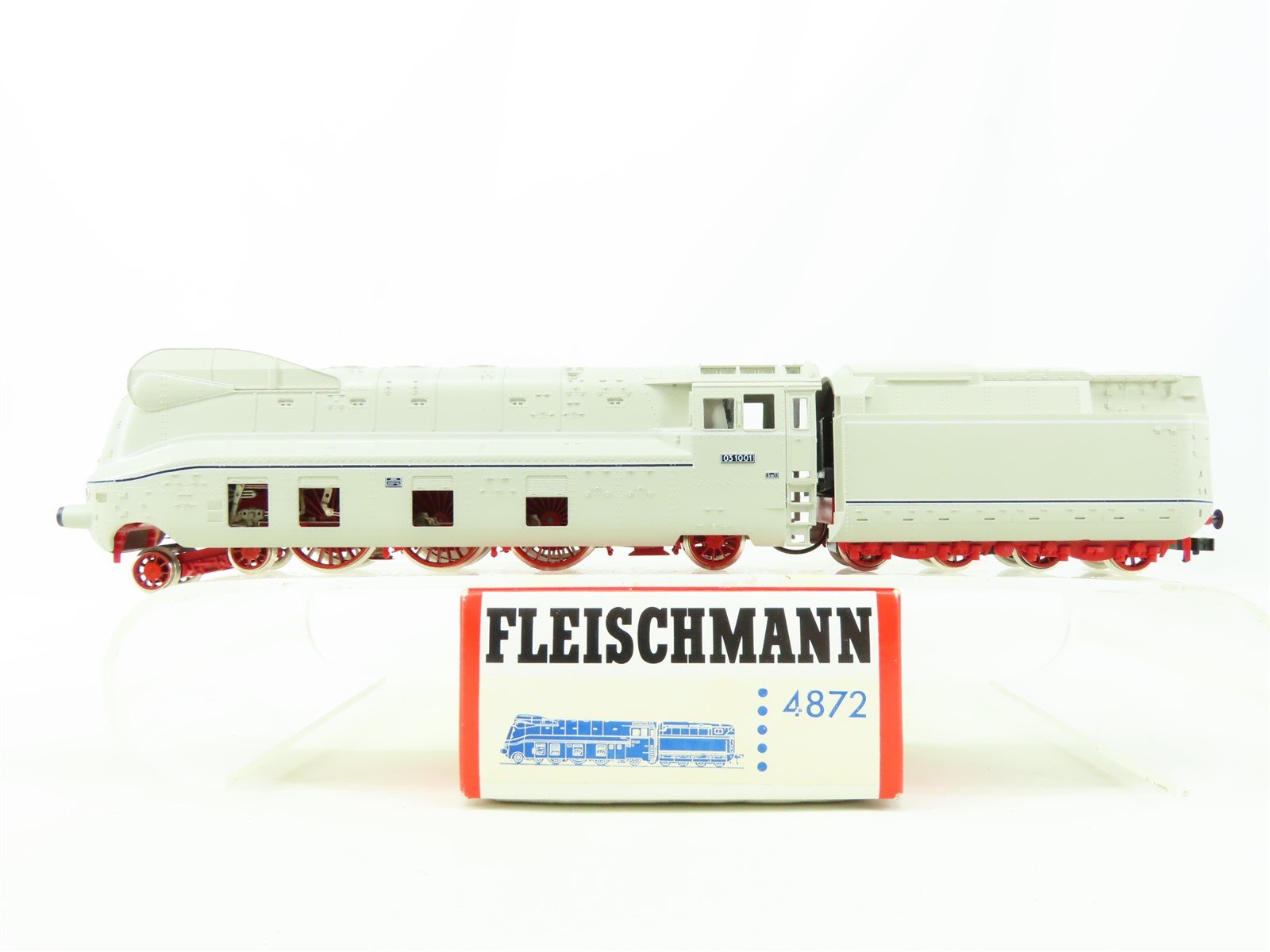HO Scale Fleischmann 4872 DRG German 4-6-2 BR 03 Streamlined Steam #1001