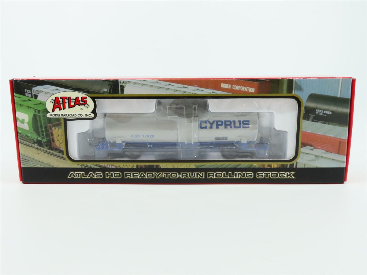 HO Scale Atlas 1713-1 ACFX Cyprus SCF Kaolin Tank Car #77829 - Sealed