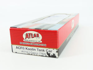 HO Scale Atlas 1713-1 ACFX Cyprus SCF Kaolin Tank Car #77829 - Sealed