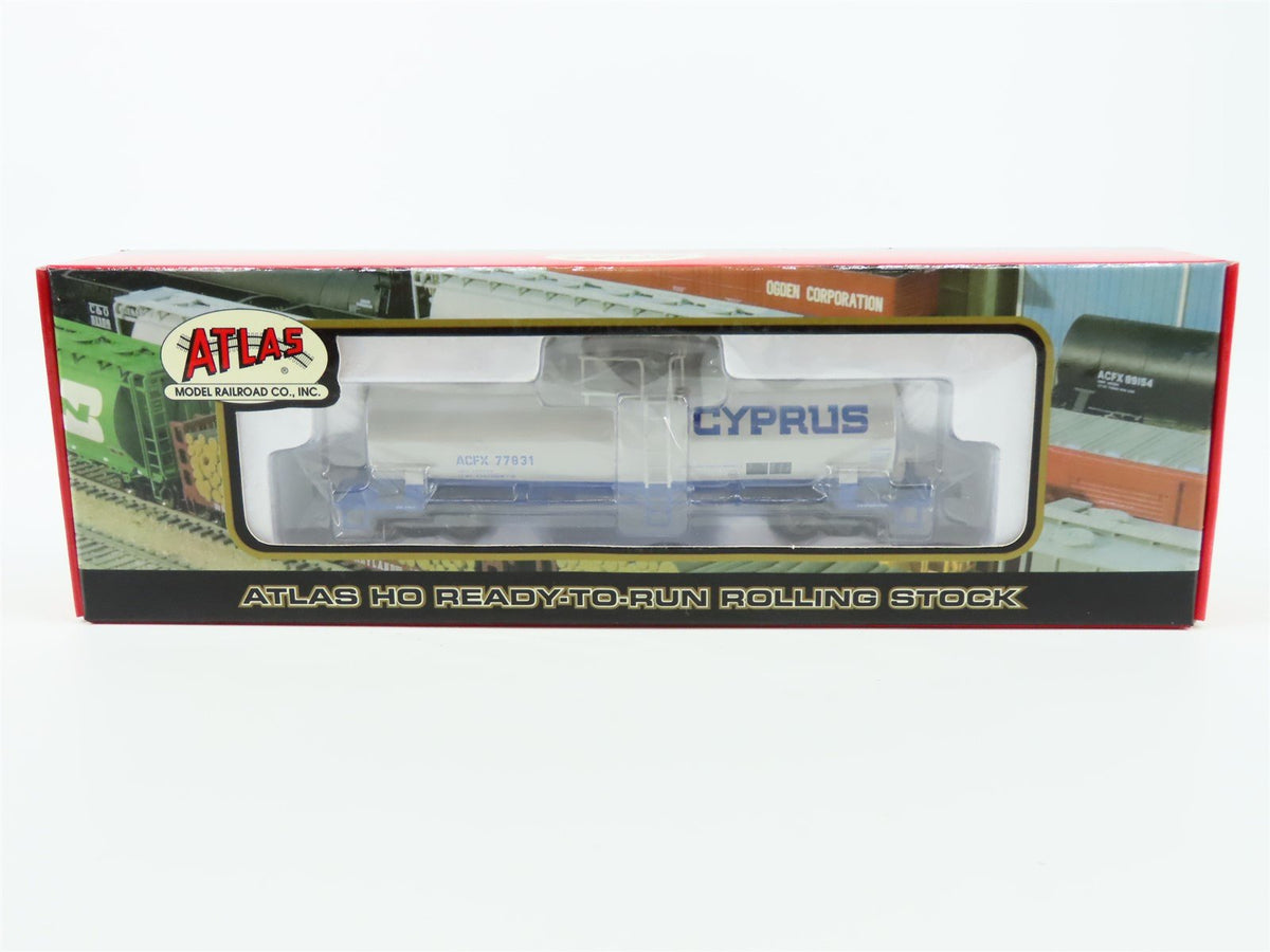 HO Scale Atlas 1713-2 ACFX Cyprus ACF Kaolin Tank Car #77831 - Sealed