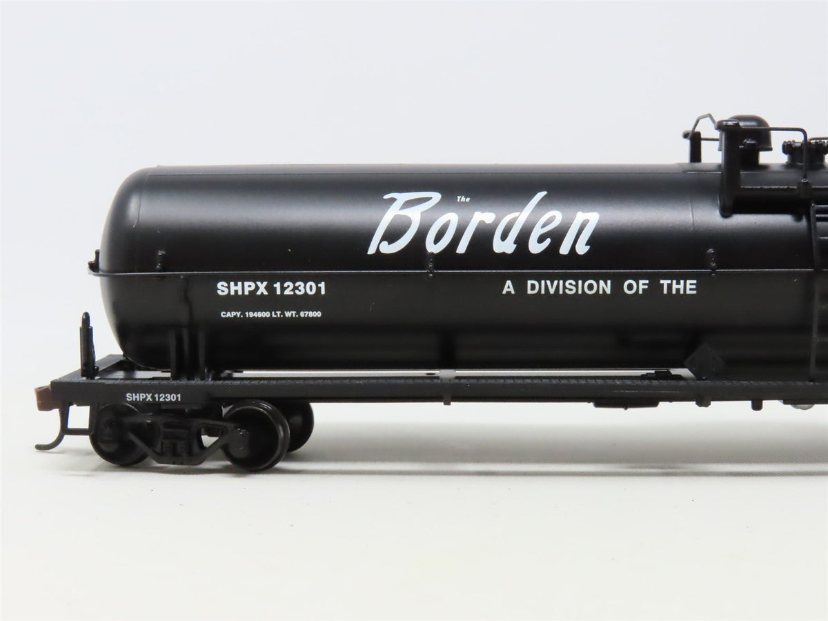 HO Scale Athearn 7375 SHPX Borden Chemical 62&#39; Tank Car #12301