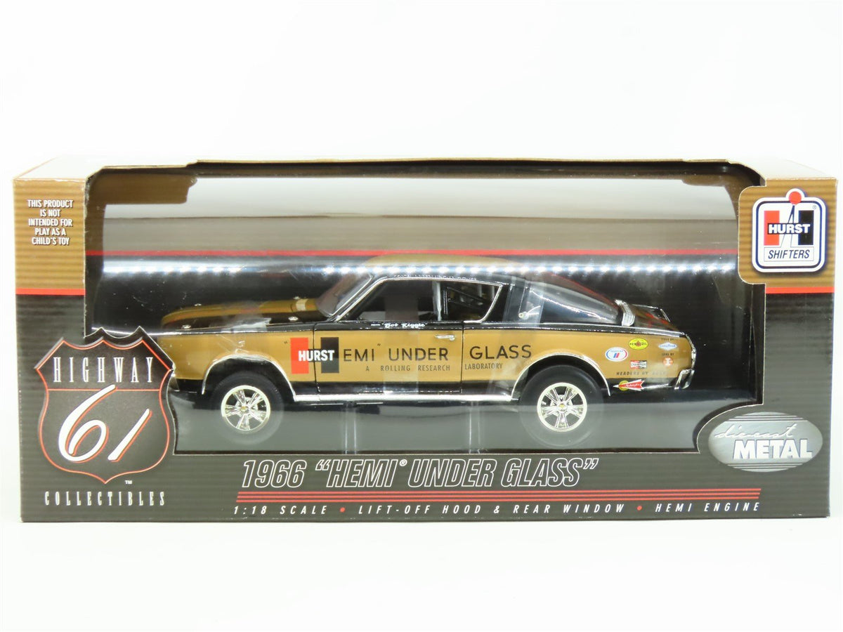 1:18 Scale Ertl Highway 61 #50092 Die-Cast 1966 Hurst &quot;Hemi Under Glass&quot;