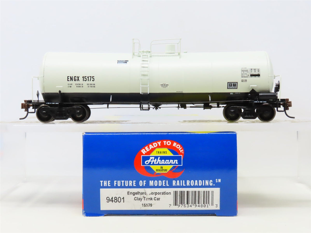 HO Scale Athearn 94801 ENGX Engelhard Corporation Clay Tank Car #15175