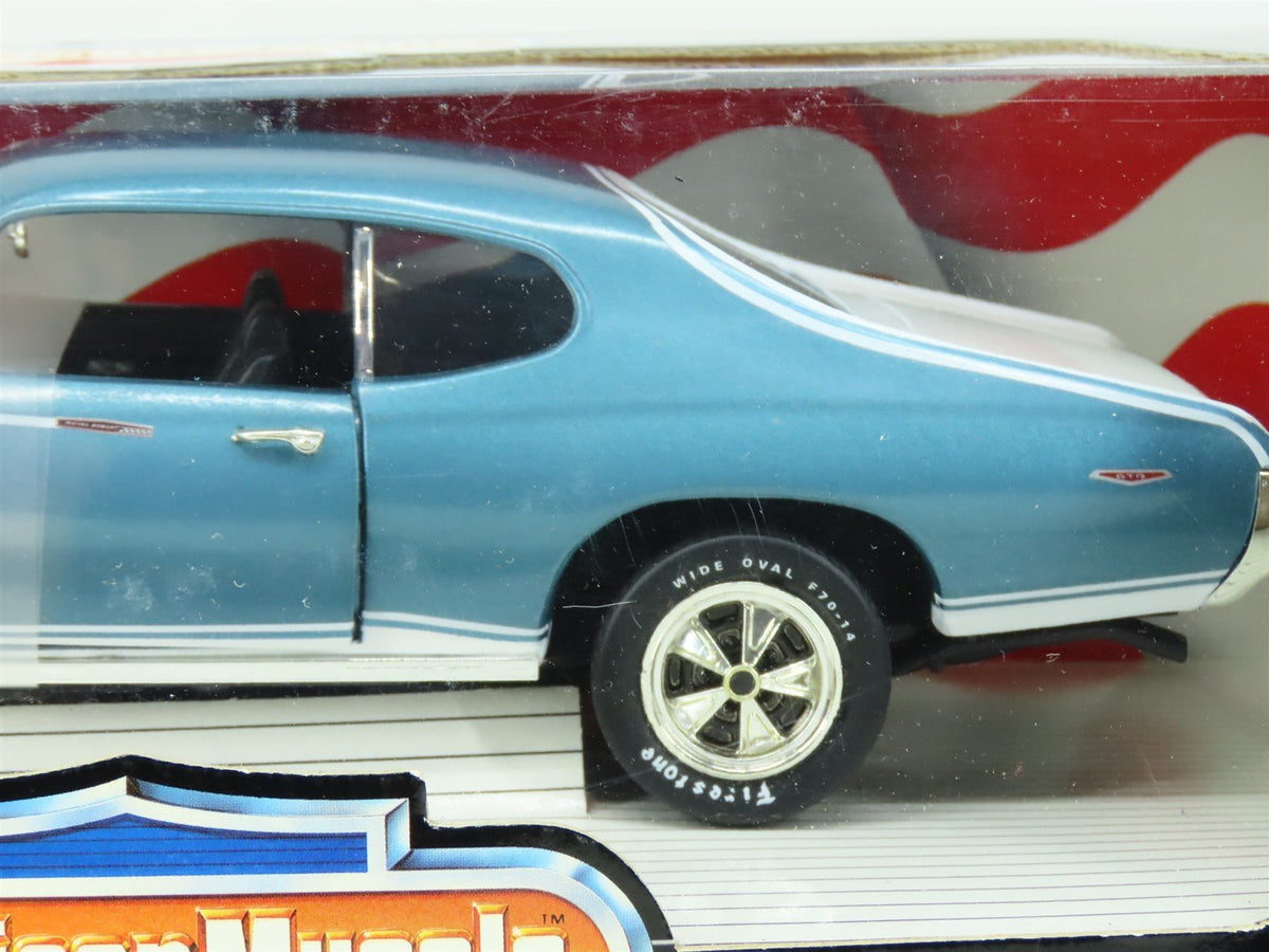 1:18 Scale Ertl American Muscle #7807 Die-Cast 1969 Royal Bobcat GTO - Blue