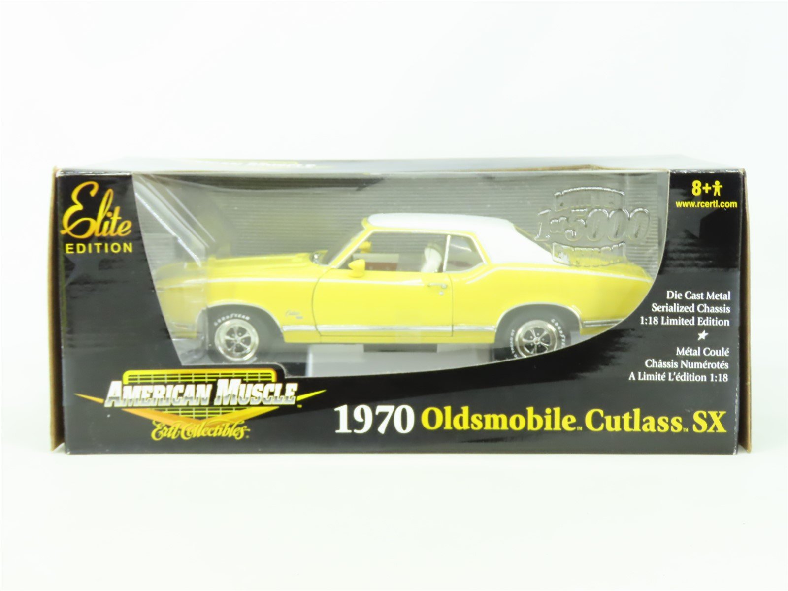 1:18 RC2 Ertl American Muscle #33770 Elite Edition 1970 Oldsmobile Cutlass SX