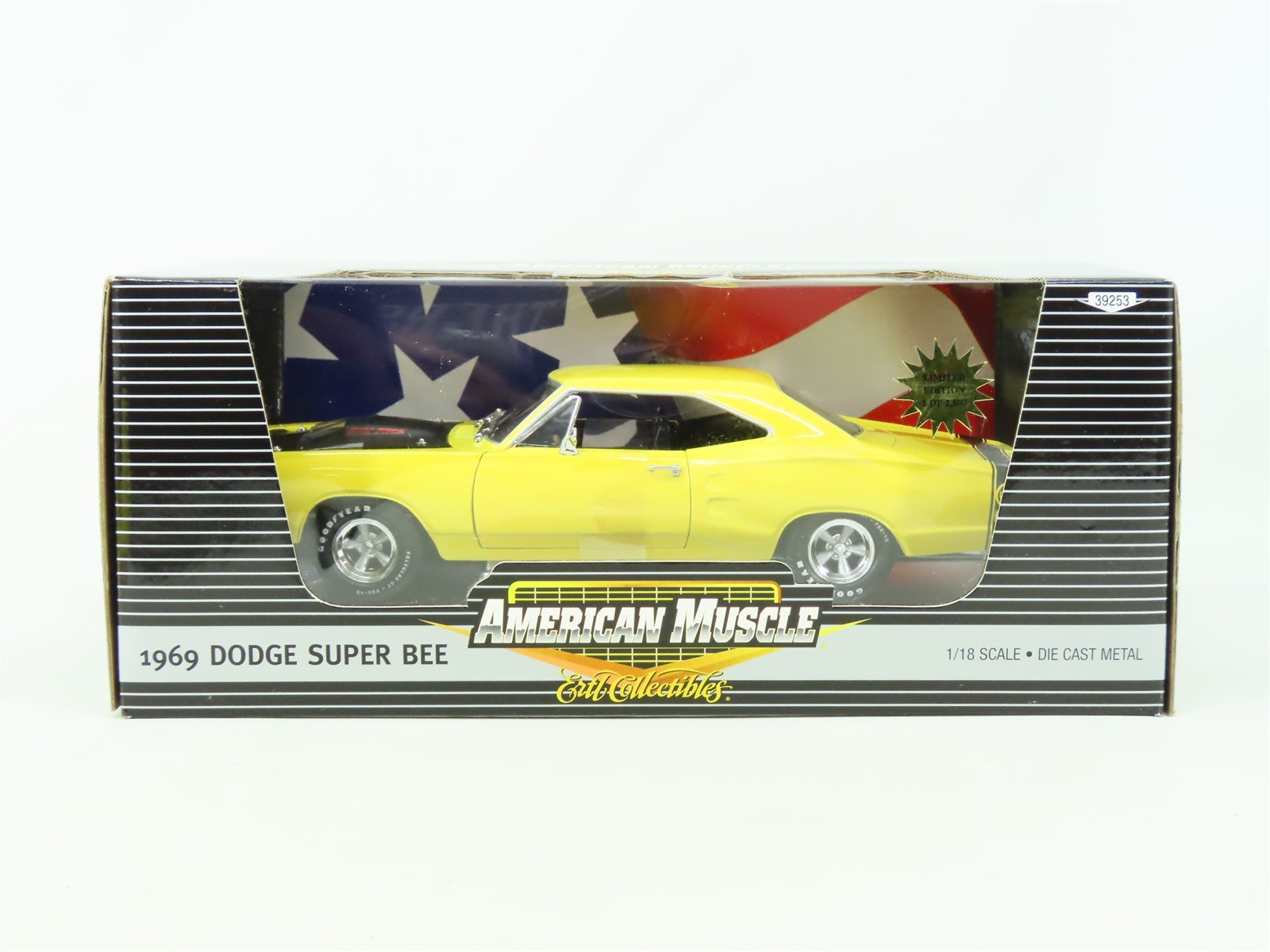 1:18 Scale RC2 Ertl American Muscle #39253 Die-Cast 1969 Dodge Super Bee