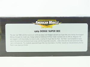 1:18 Scale RC2 Ertl American Muscle #39253 Die-Cast 1969 Dodge Super Bee