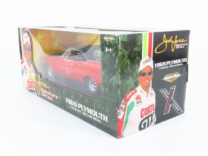 1:18 Scale RC Ertl American Muscle #32894 John Force 1969 Plymouth - Red/Black