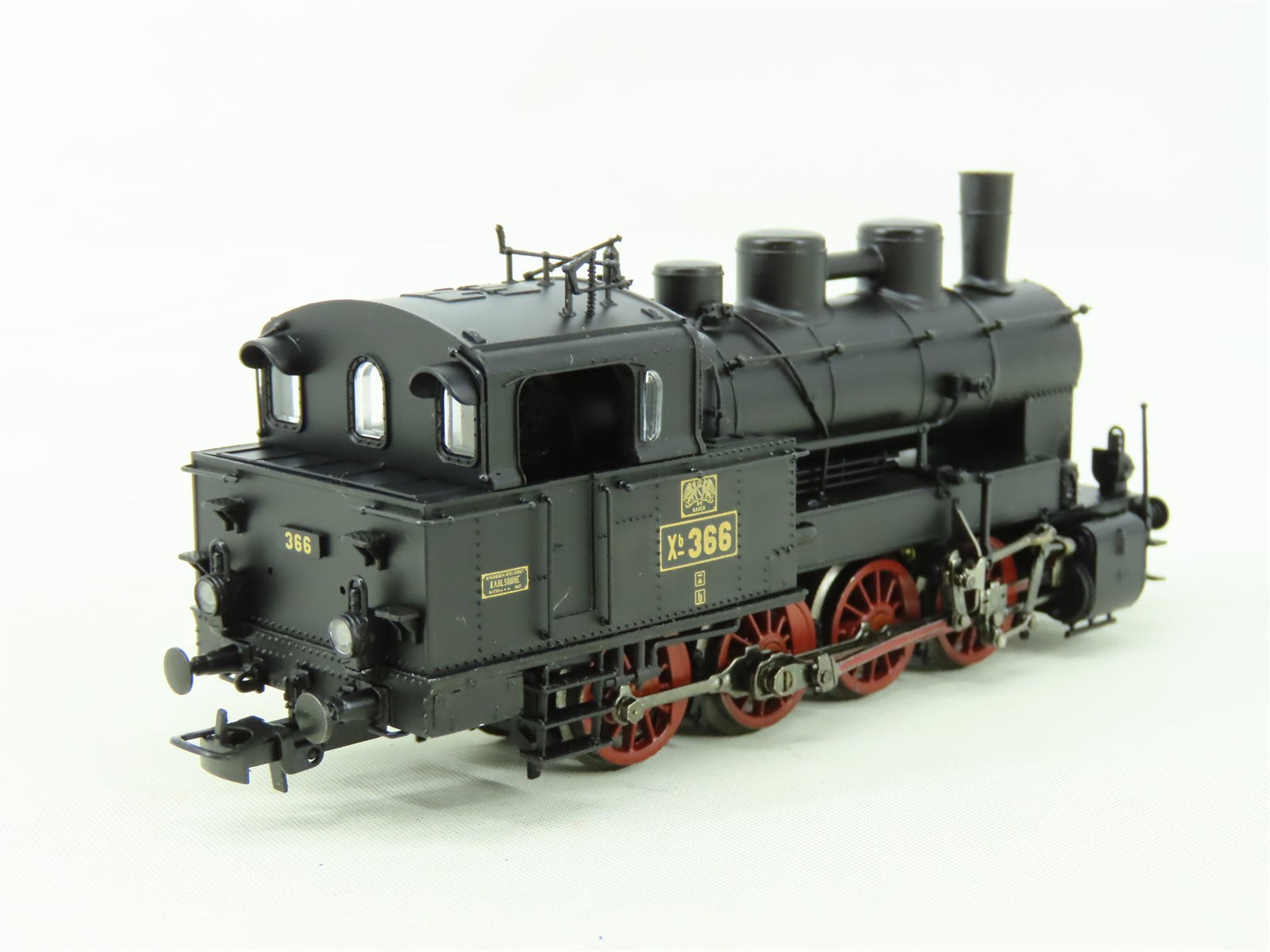 HO Liliput L131350 G.Bad.St.E. Baden 0-8-0T Class Xb Steam Tank #366 - DCC Ready