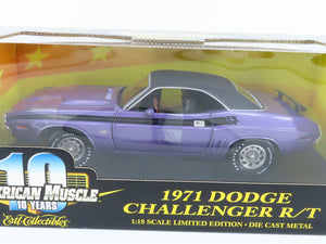 1:18 Scale RC Ertl American Muscle #36549 Die-Cast 1971 Dodge Challenger R/T