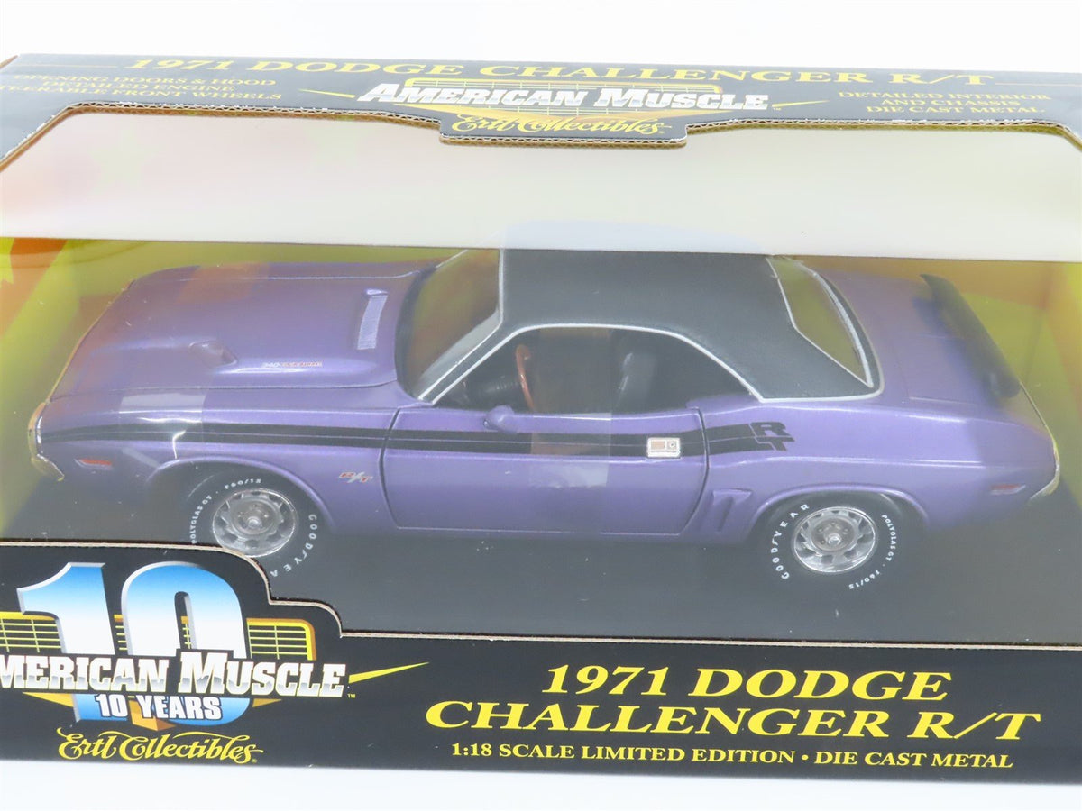 1:18 Scale RC Ertl American Muscle #36549 Die-Cast 1971 Dodge Challenger R/T