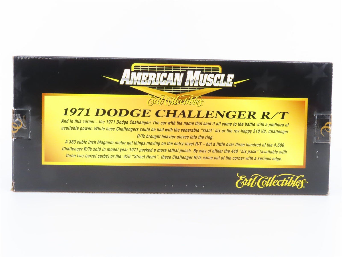 1:18 Scale RC Ertl American Muscle #36549 Die-Cast 1971 Dodge Challenger R/T