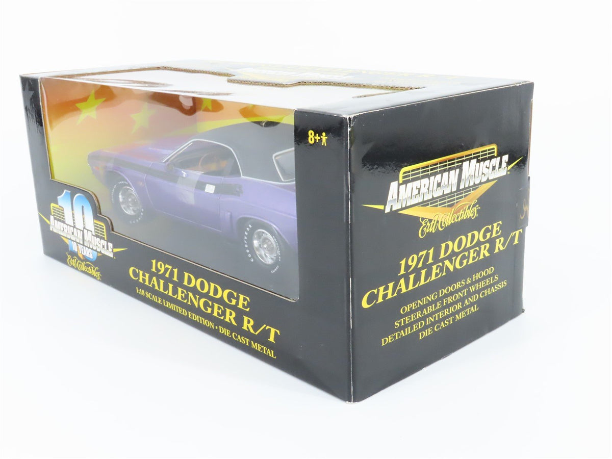 1:18 Scale RC Ertl American Muscle #36549 Die-Cast 1971 Dodge Challenger R/T