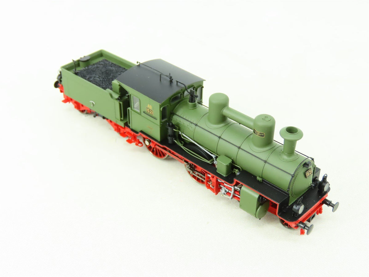 HO BRAWA 0640 K.W.St.E. Wurttemberg 4-4-0 Class AD Steam #1521 - DCC Ready