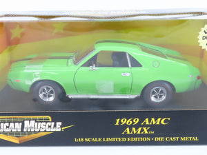 1:18 Scale RC Ertl American Muscle #32833 Die-Cast 1969 AMC AMX - Green