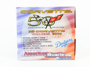 1:18 RC2 Ertl American Muscle Sports #33458 1963 Corvette - Los Angeles Dodgers