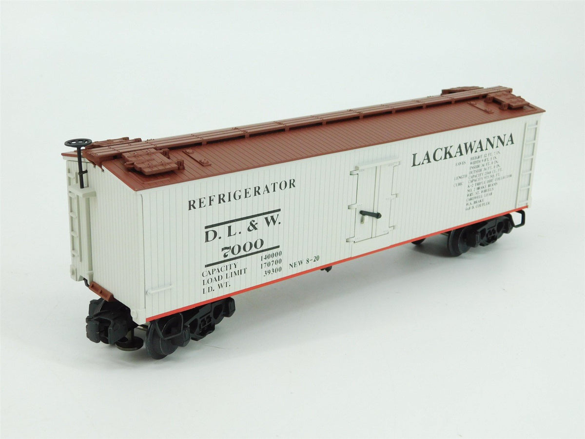 O Gauge 3-Rail Lionel 6-51301 DL&amp;W Lackawanna Die-Cast Refrigerator Car #7000