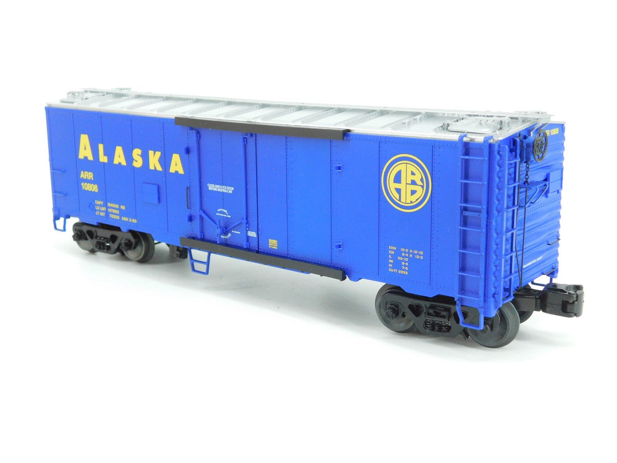 O Gauge 3-Rail Lionel 6-81081 ARR Alaska Steel-Sided Reefer Car #10806