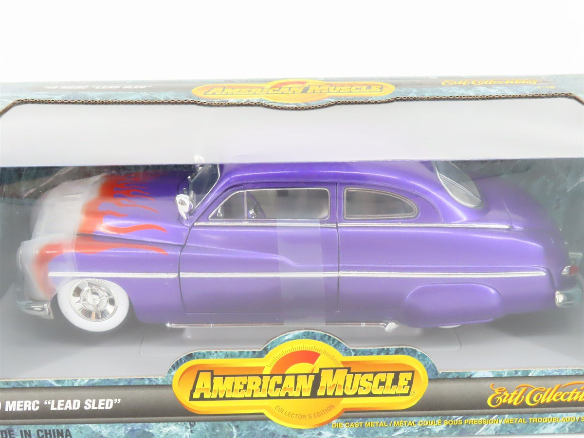 1:18 Scale Ertl American Muscle #7123 Die-Cast 1949 Mercury &quot;Lead Sled&quot; - Purple