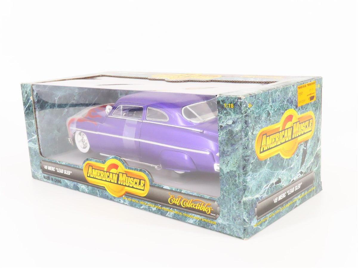 1:18 Scale Ertl American Muscle #7123 Die-Cast 1949 Mercury &quot;Lead Sled&quot; - Purple