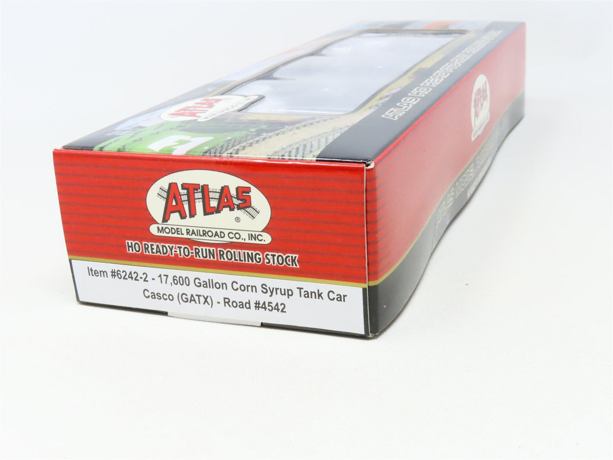 HO Scale Atlas 6242-2 GATX Casco Corn Syrup Tank Car #4542 - SEALED