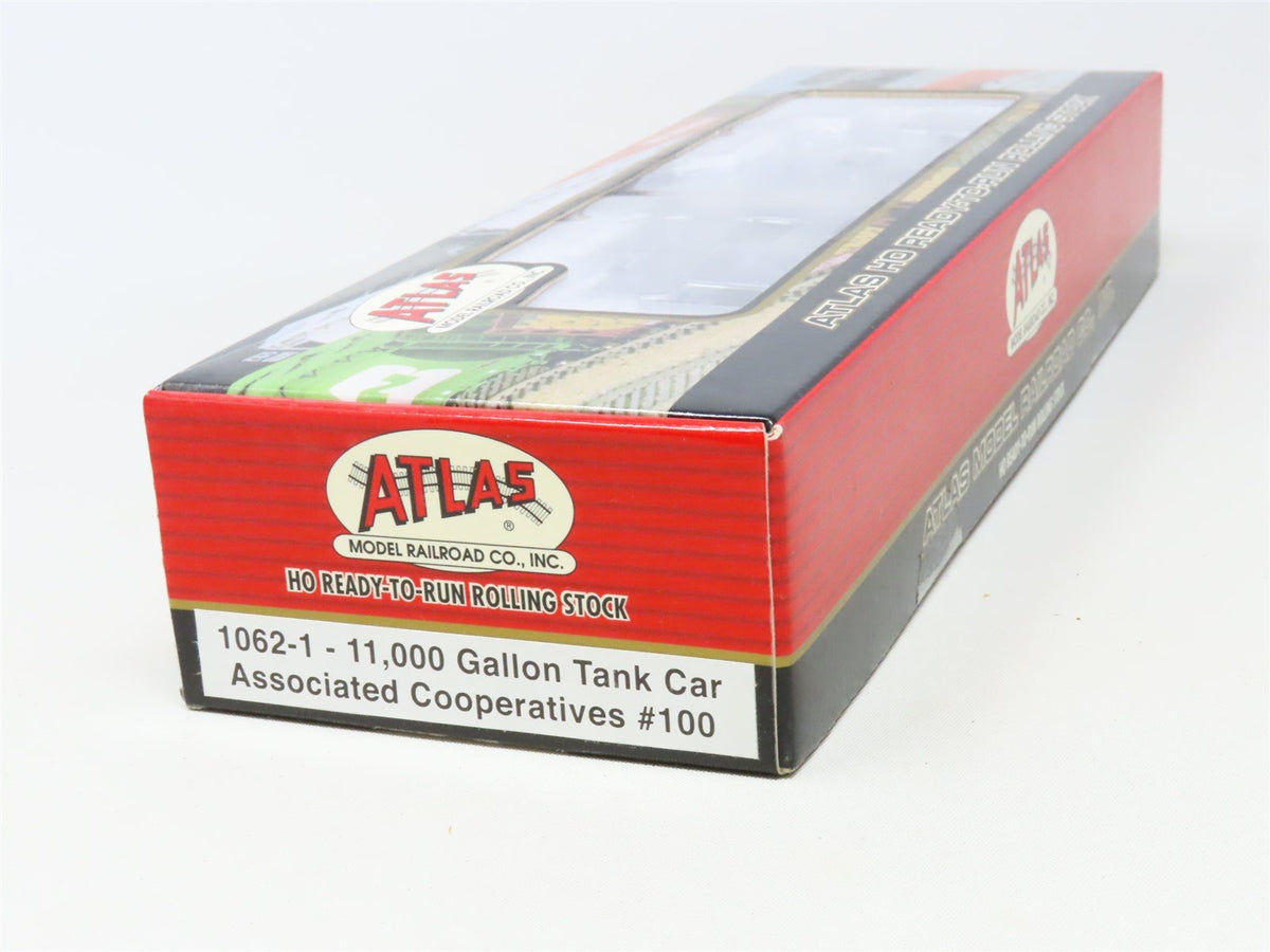 HO Scale Atlas 1062-1 ACX Associated Cooperatives Tank Car #100 - SEALED