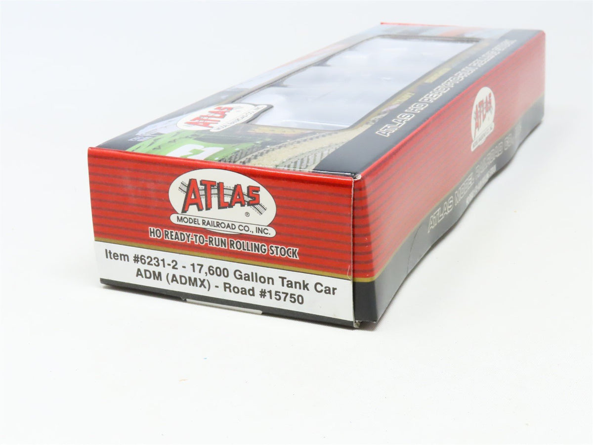 HO Scale Atlas 6231-2 ADMX 17,600 Gallon Tank Car #15750 - SEALED