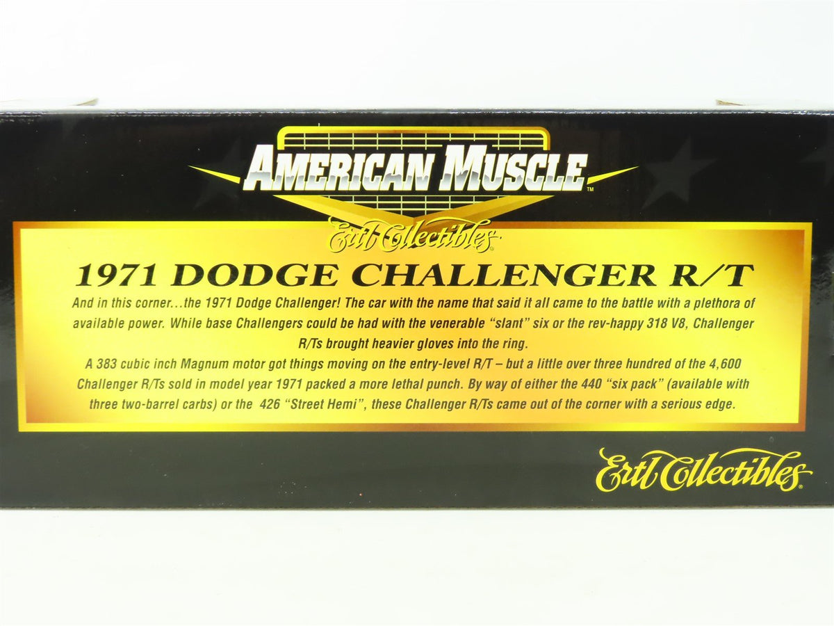 1:18 Scale RC Ertl American Muscle #36549 Die-Cast 1971 Dodge Challenger R/T