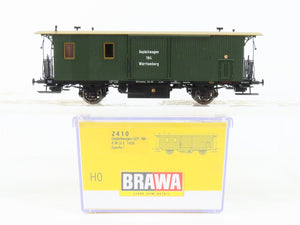 HO Scale BRAWA 2410 K.W.St.E. Wurttemberg Era I Baggage Passenger Car #184