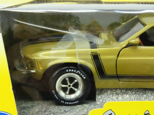 1:18 Scale Ertl #29069 Special Edition 1970 Ford Mustang Boss 302 - Gold/Black