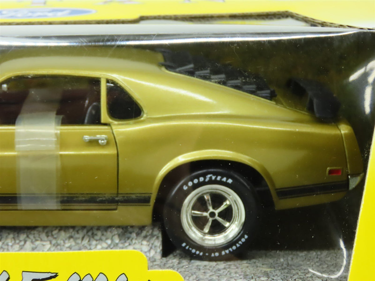 1:18 Scale Ertl #29069 Special Edition 1970 Ford Mustang Boss 302 - Gold/Black