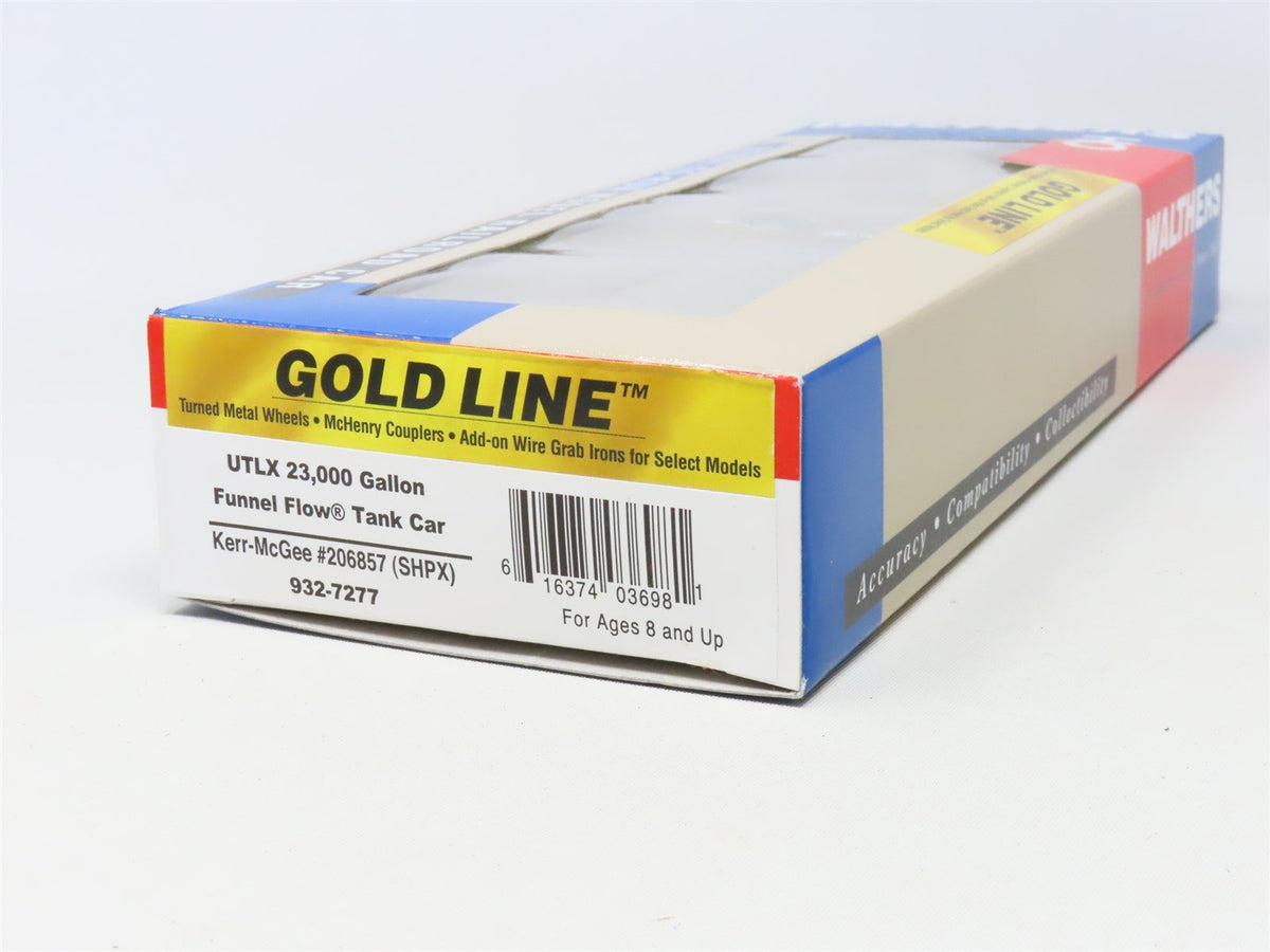 HO Scale Walthers Gold Line 932-7277 SHPX Kerr-McGee Funnel Flow Tank Car 206857