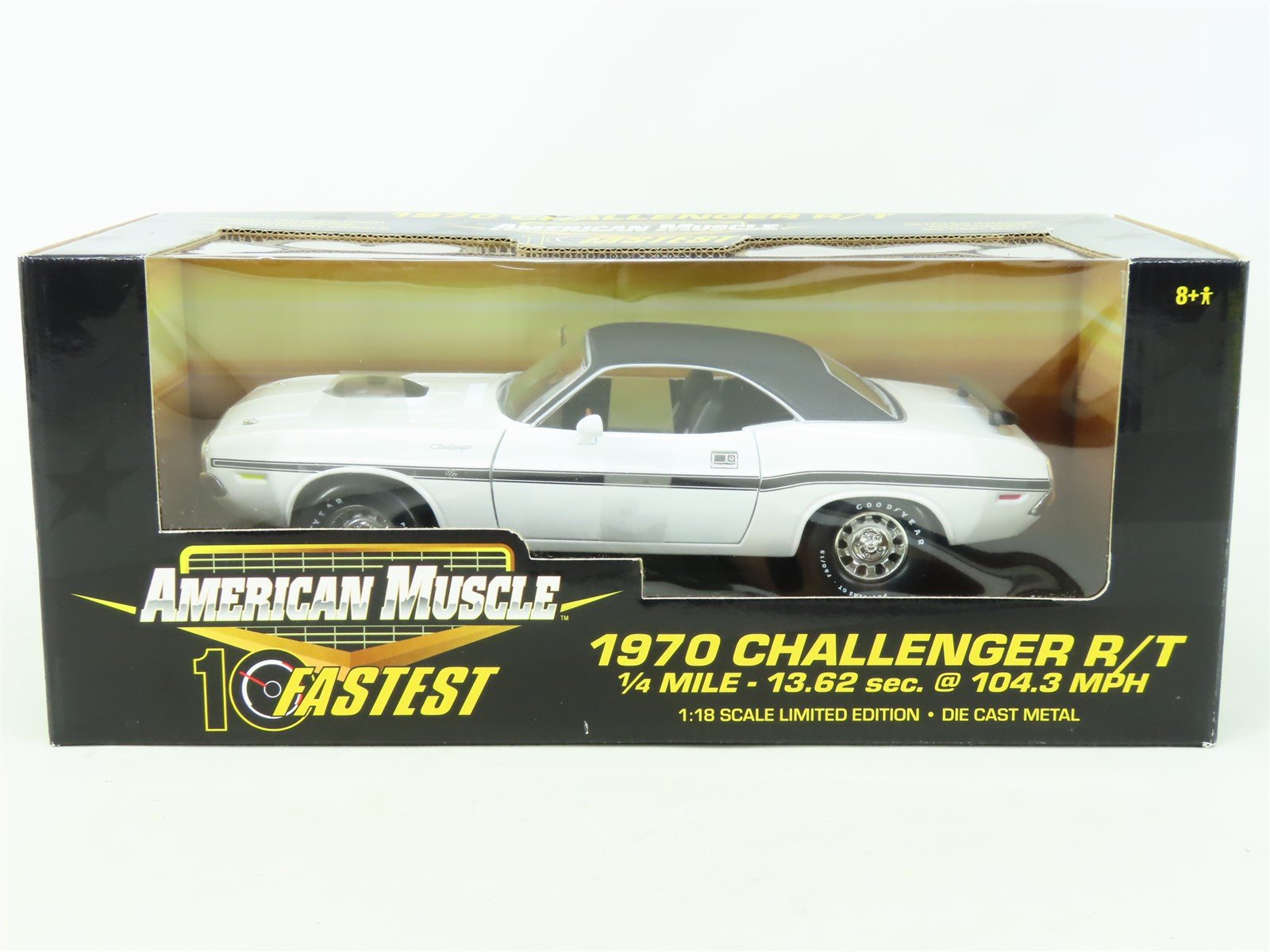 1:18 Scale RC Ertl American Muscle #32753 Die-Cast 1970 Challenger R/T