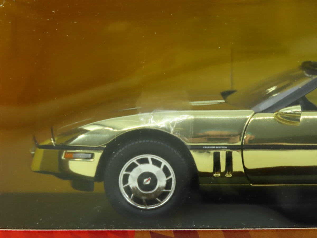 1:18 Scale RC Ertl American Muscle #36833 Die-Cast 1984 Corvette Coupe - Gold