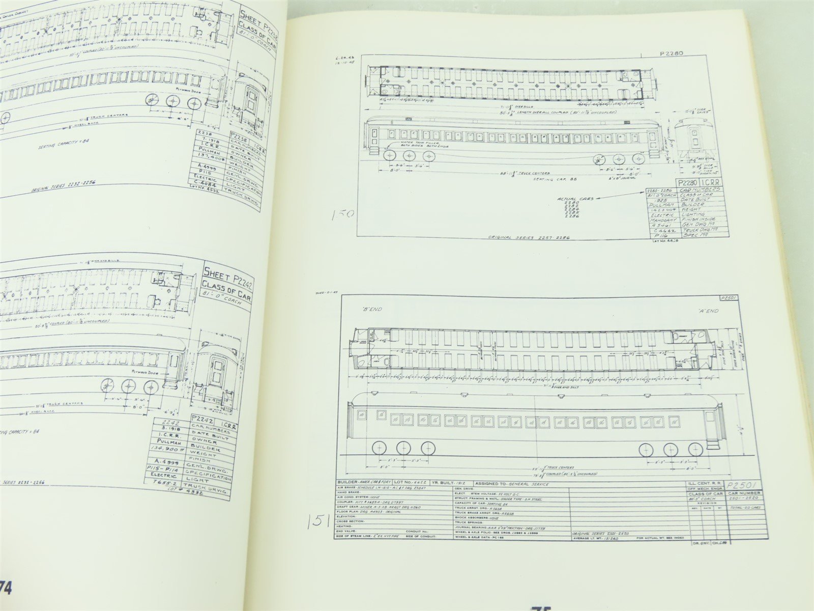 Illinois Central - Monarchs of Mid-America by Randall & Lind ©1973 SC Book