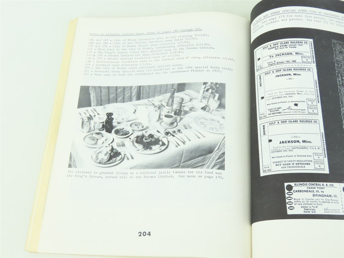 Illinois Central - Monarchs of Mid-America by Randall &amp; Lind ©1973 SC Book