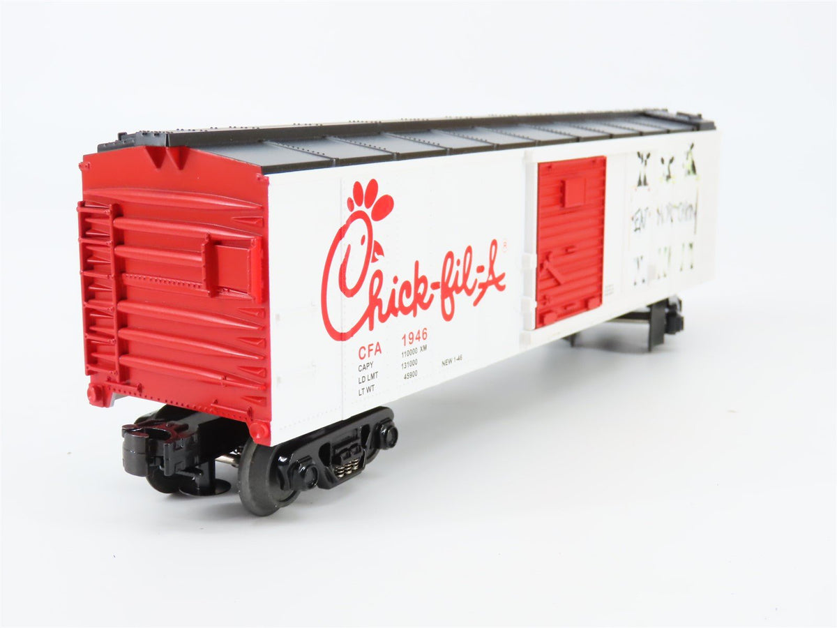 O Gauge 3-Rail MTH 30-74160 CFA Chick-Fil-A Boxcar #1946