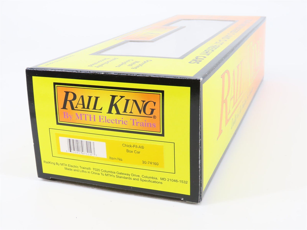 O Gauge 3-Rail MTH 30-74160 CFA Chick-Fil-A Boxcar #1946