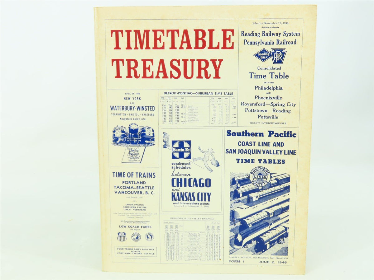 Timetable Treasury by Robert J. Wayner, Editor ©1979 SC Book