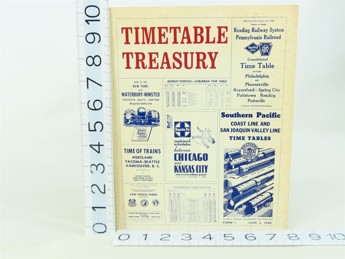 Timetable Treasury by Robert J. Wayner, Editor ©1979 SC Book