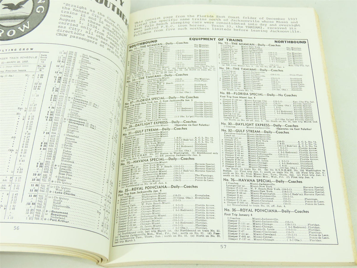 Timetable Treasury by Robert J. Wayner, Editor ©1979 SC Book