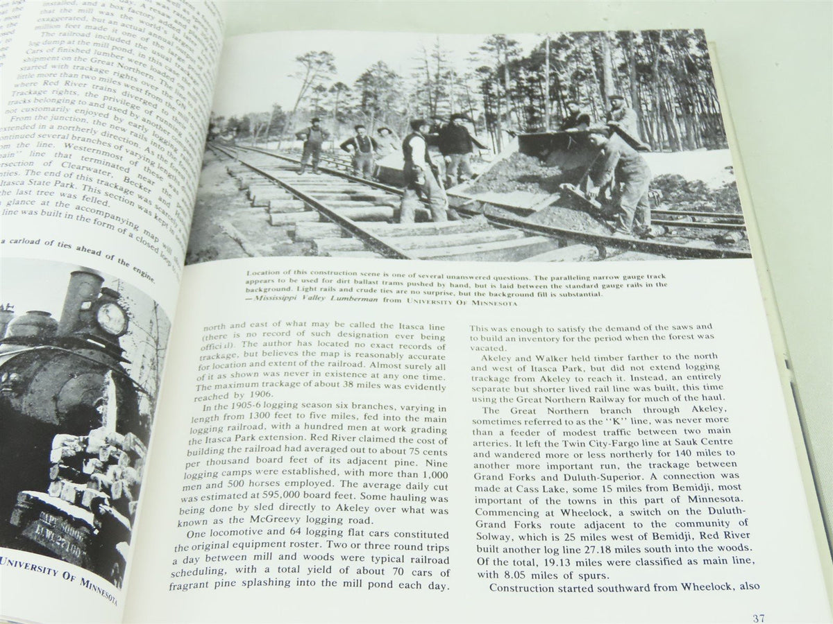 Red River - Paul Bunyan&#39;s Own Lumber Company and Its Railroads by Hanft HC Book